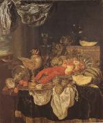BEYEREN, Abraham van Still Life with Lobster (mk08) China oil painting reproduction